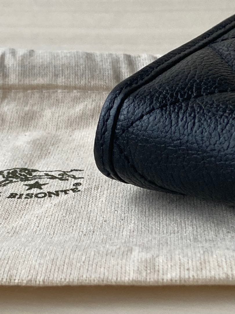 専用　イルビゾンテ IL BISONTE キルトレザー　二つ折り財布