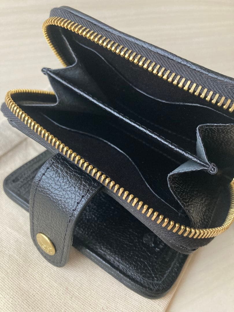 専用　イルビゾンテ IL BISONTE キルトレザー　二つ折り財布