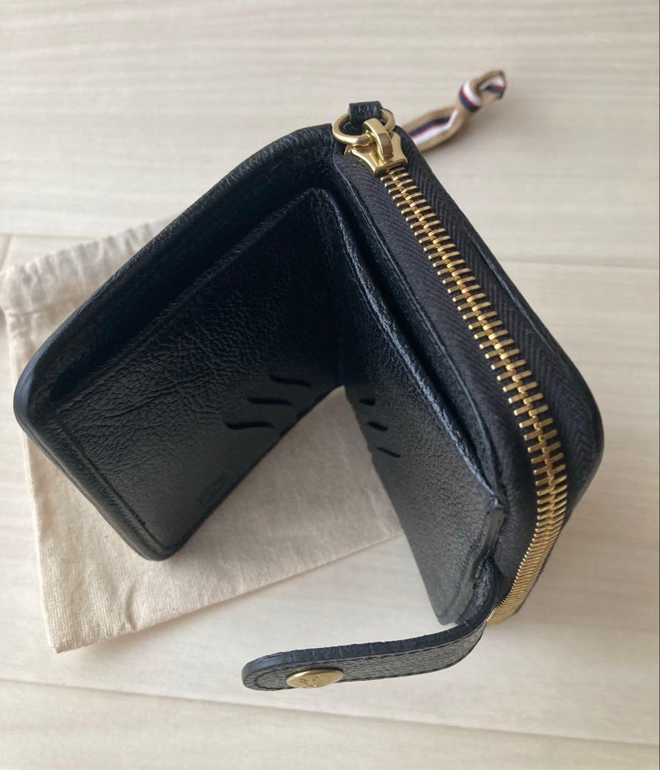 専用　イルビゾンテ IL BISONTE キルトレザー　二つ折り財布