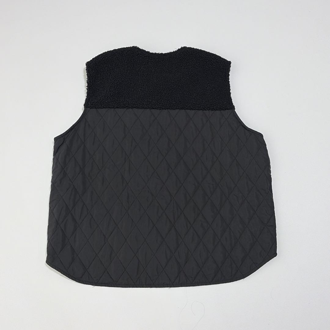 SUM1 STYLE キルティングベスト付き3WAY馬刺繍コート