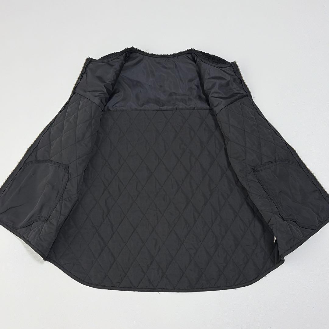 SUM1 STYLE キルティングベスト付き3WAY馬刺繍コート