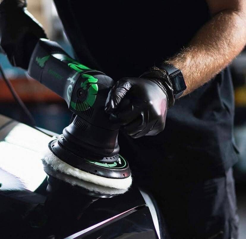 ダブルアクション ポリッシャー 125 mm 六段変速 磨き 錆落 艶出 傷消