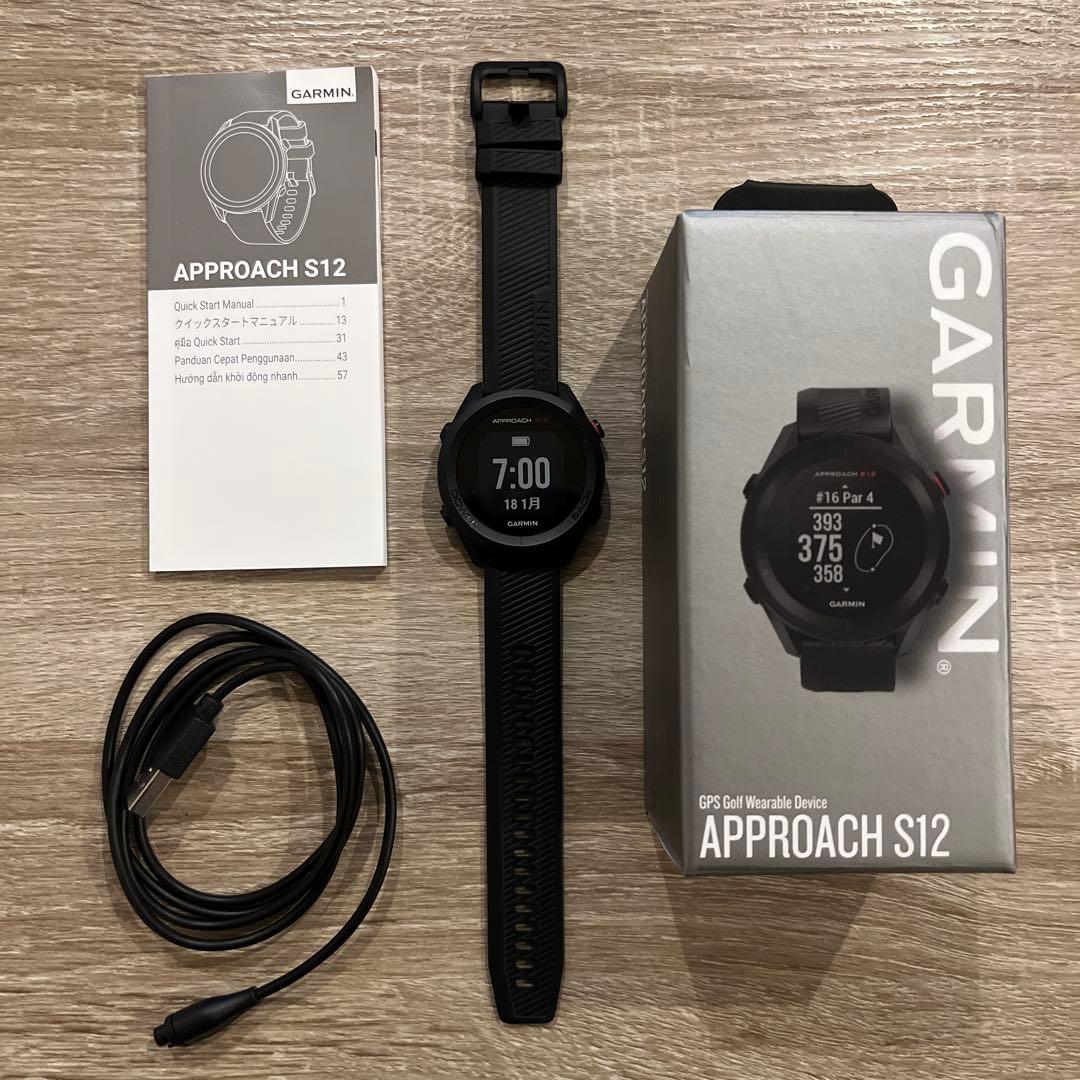 Garmin ガーミン Approach S12 中古美品（箱、説明書付き）
