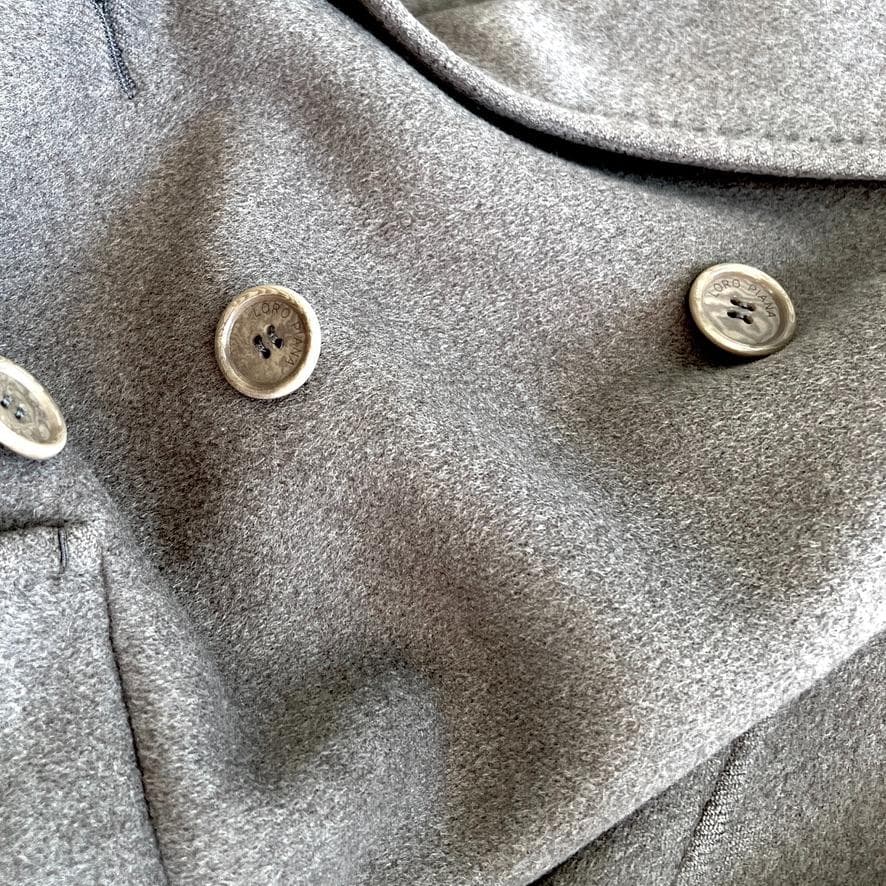 美品★LOROPIANA★肉厚ベビーカシミヤ★ダブルフェイス★ロングコート