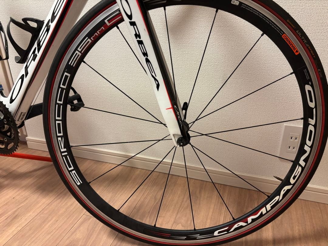 オルベア　オルカ　ブロンズ　　ホイールはカンパニョーロシロッコ装着