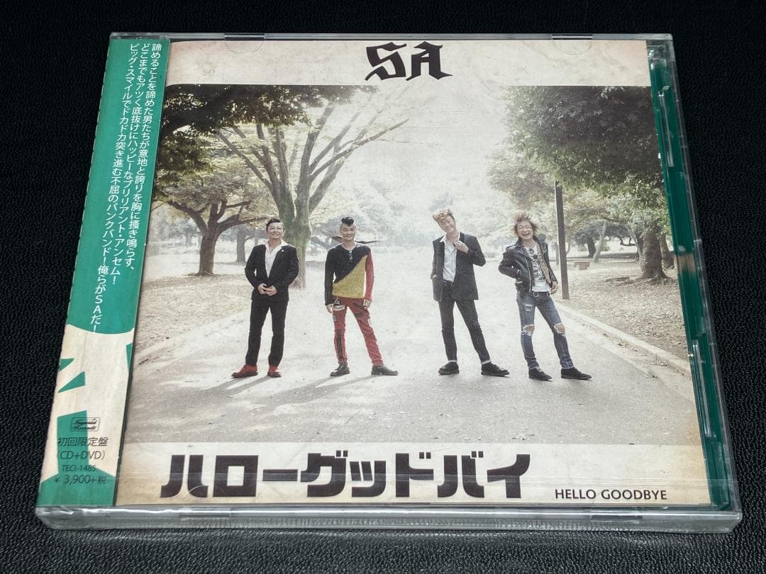 新品未開封 SA ハローグッドバイ 初回限定盤 CD＋DVD(ライブ映像収録)