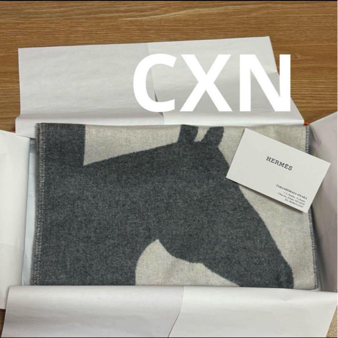 エルメス　カシミヤ　マフラー　ラブストーリー