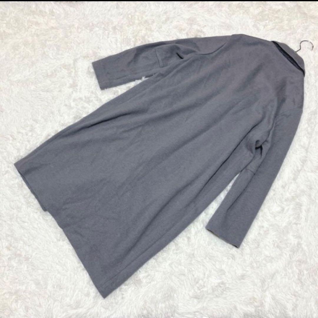 FABIANA FILIPPI ファビアナフィリッピ(L)ロングコート グレー