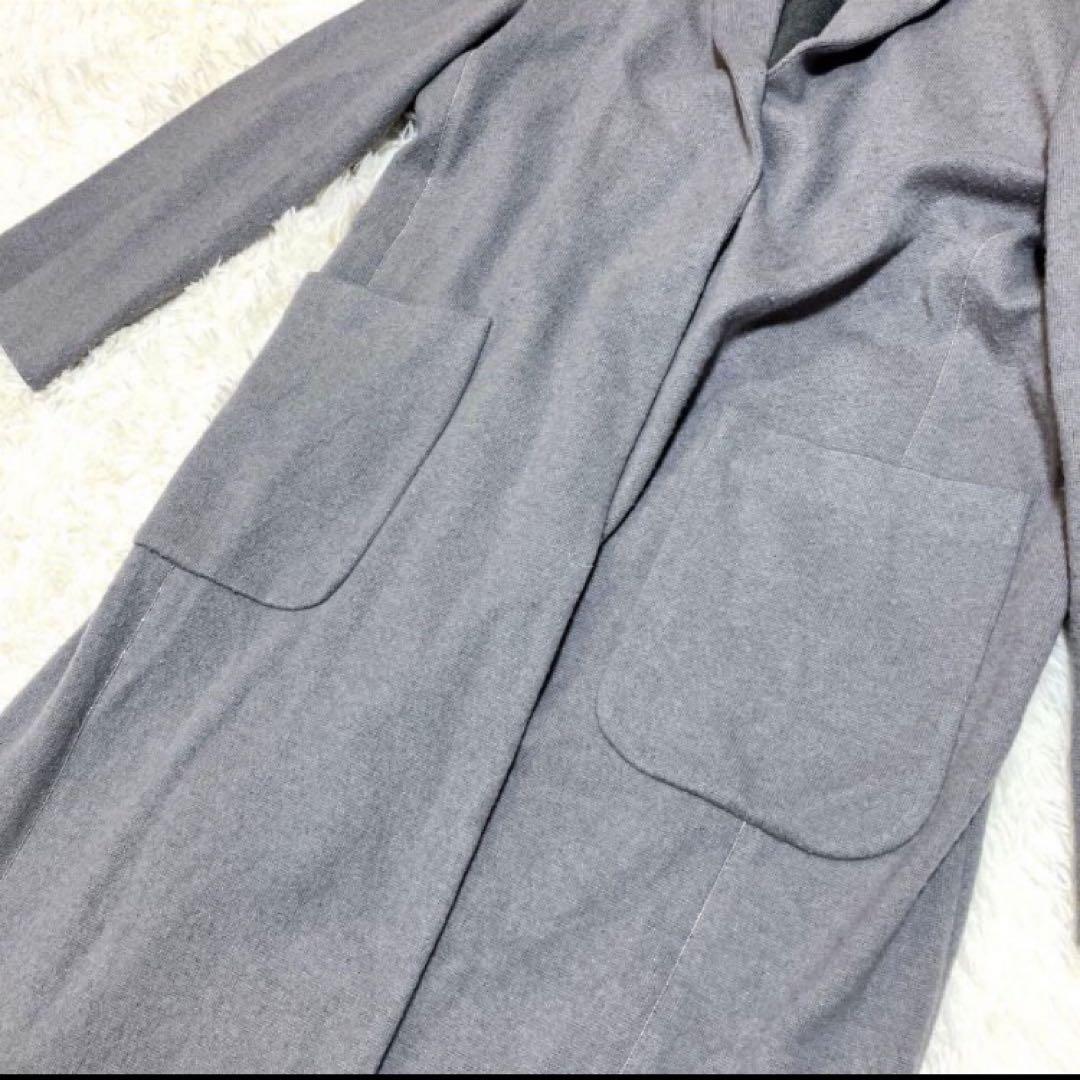 FABIANA FILIPPI ファビアナフィリッピ(L)ロングコート グレー