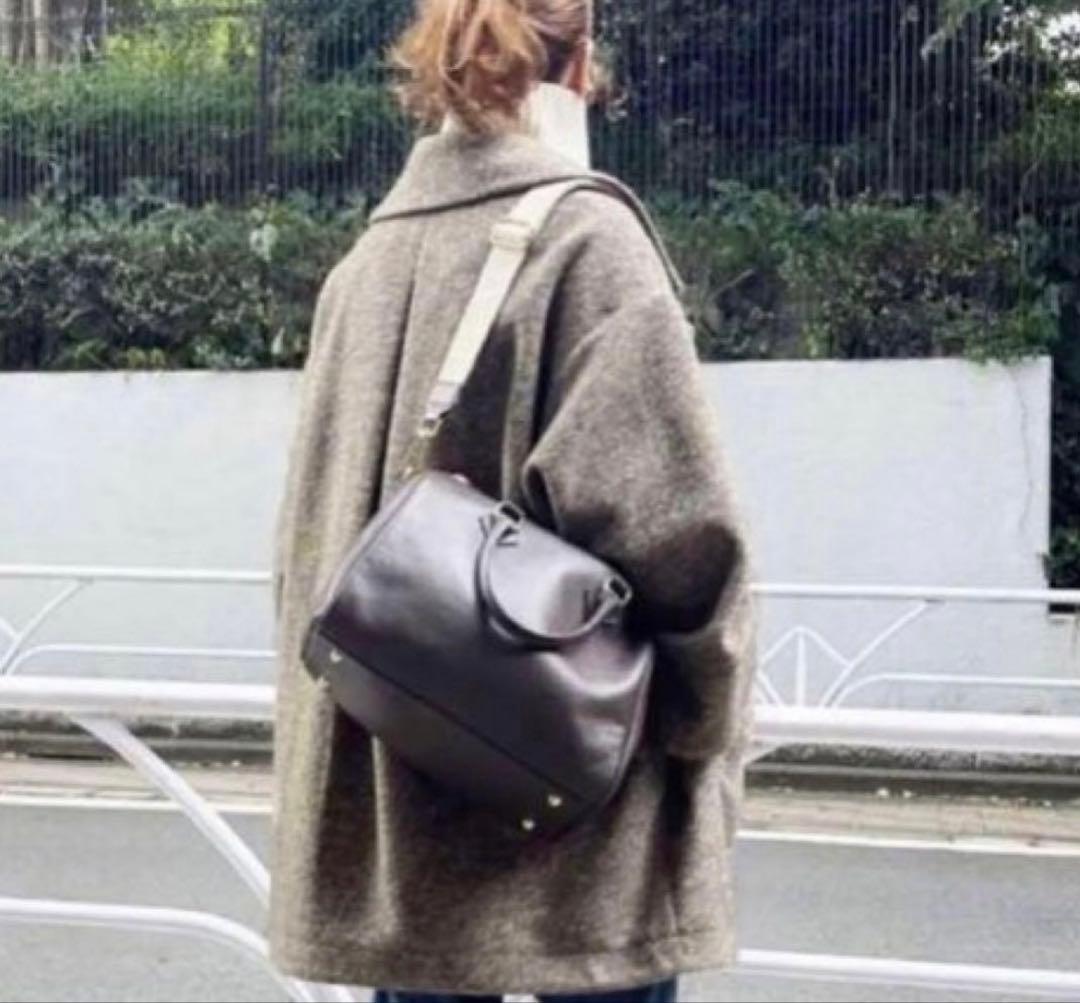 【完売◆人気】Spick&Span◆ヘリンボーンミドルコート オーバー