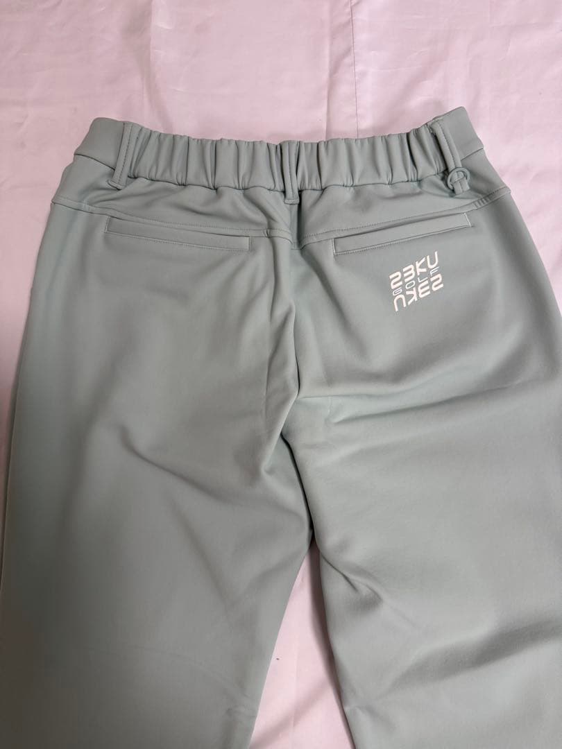 定価28930円 新品タグ付 23区ゴルフ レディース パンツ スカイブルー M