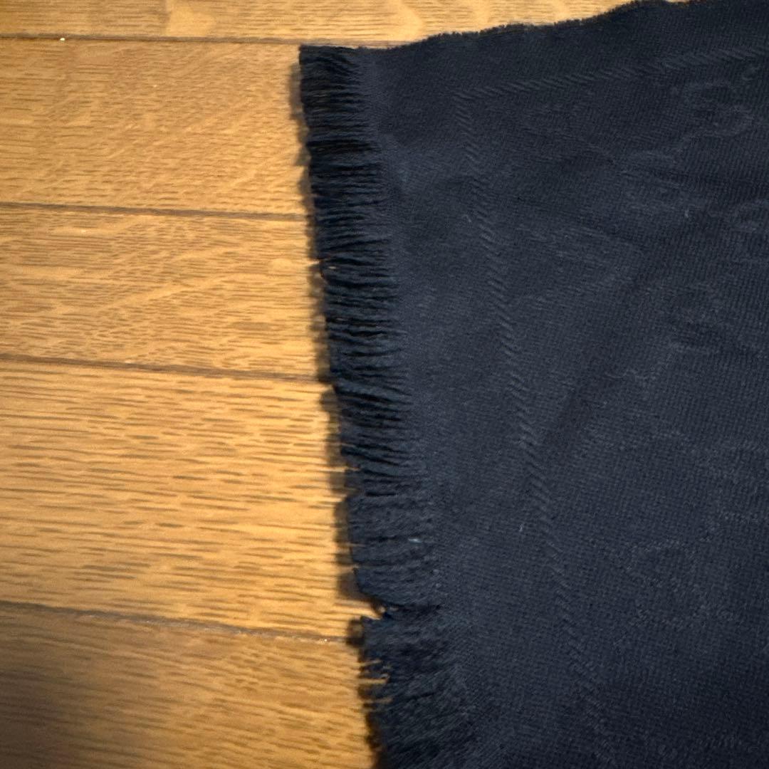 GUCCI ウールストール(ブラック)