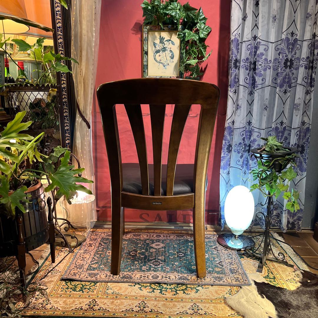 L１　カリモク　スタイリッシュモダン　チェア