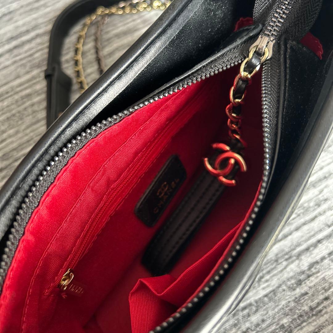 Chanel ブラック キルティングバッグ　2wayショルダーバッグ