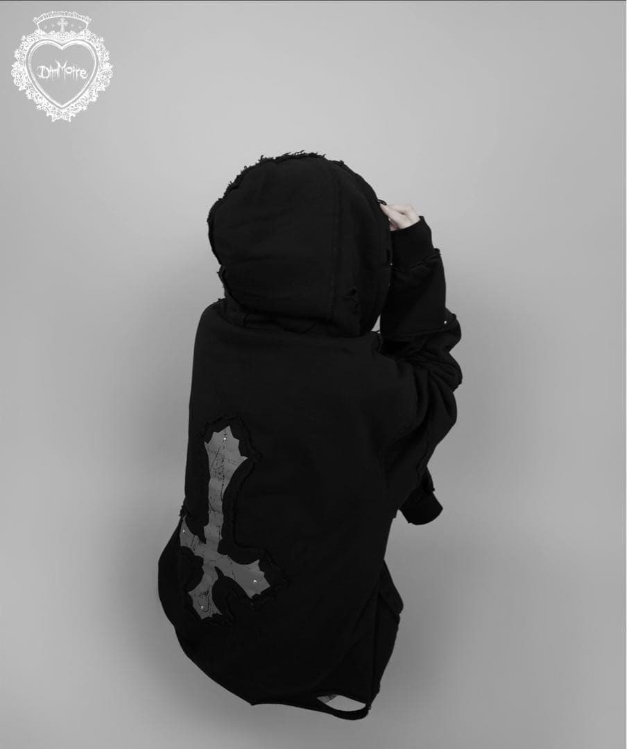 【最終値下げ】DimMoire ディムモアール　魔導士パーカー　ブラック