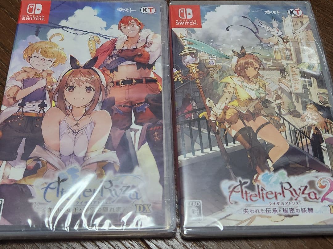 Nintendo Switch ライザのアトリエ DX 1.２セット　未開封品