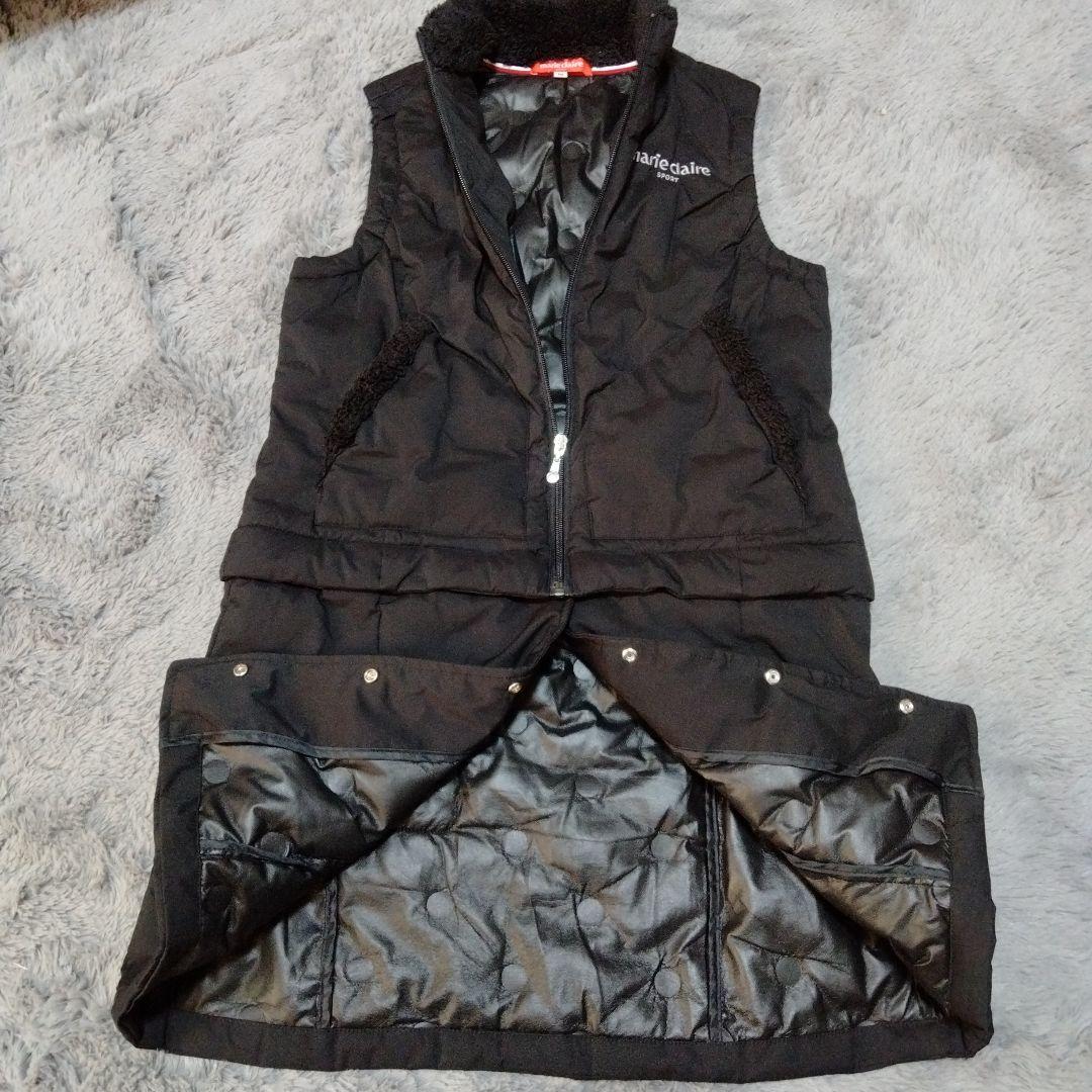 マリクレール♡2way♡中綿/ワンピース♡ベスト♡M　ゴルフ/スポーツ/テニス