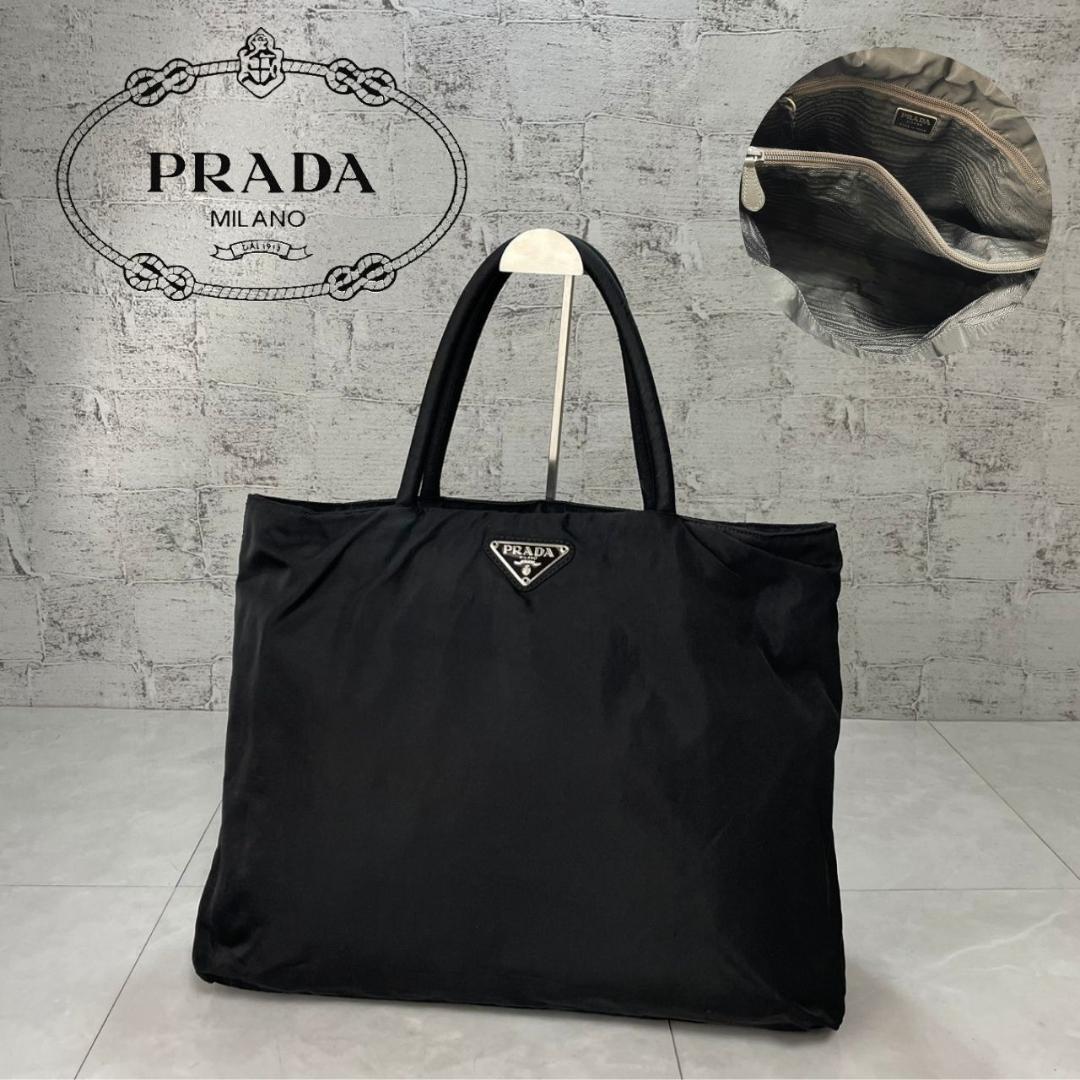 PRADA トートバッグ プラダ ショルダーバッグ ハンドバッグ ブラック 黒