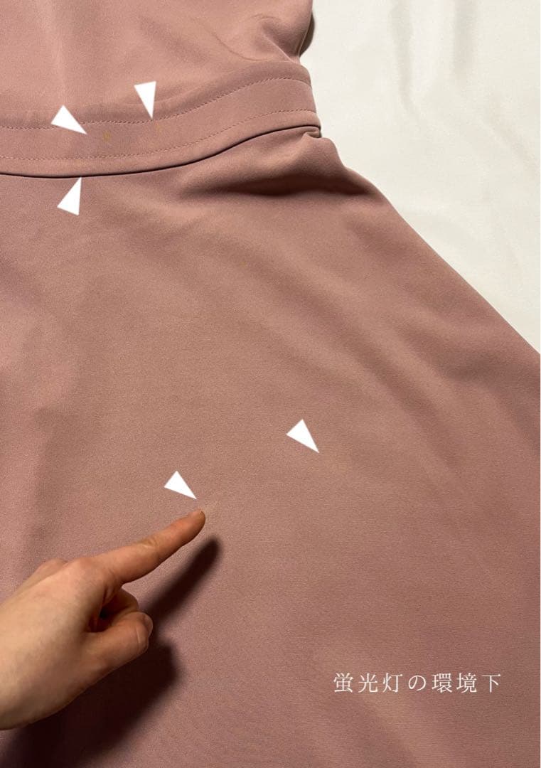 あめ　様　GUCCI くすみピンク フレアドレス　ノースリーブ XS