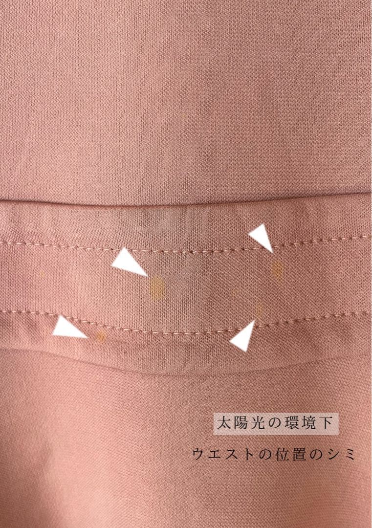 あめ　様　GUCCI くすみピンク フレアドレス　ノースリーブ XS