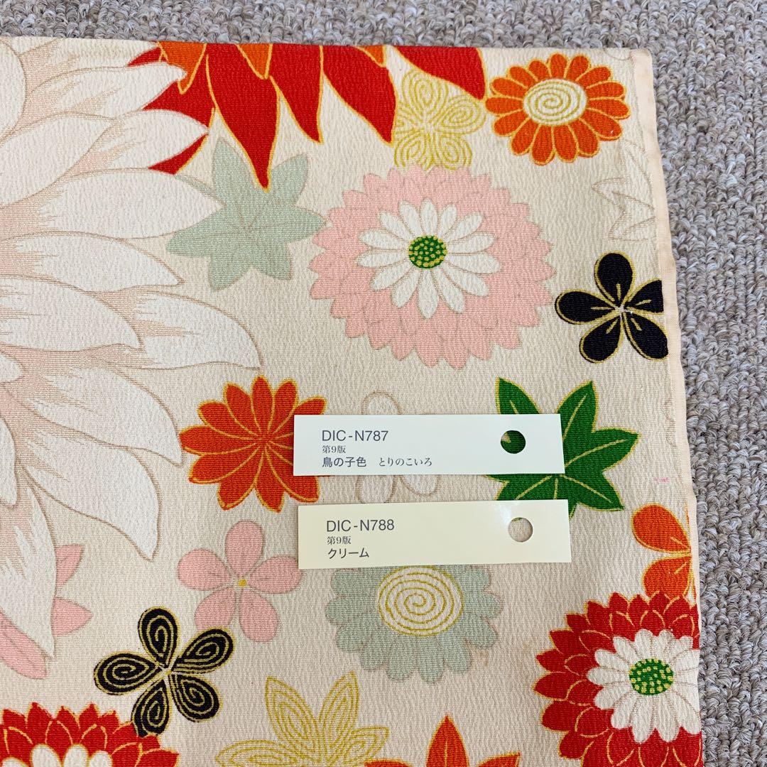 507ag30◎七五三 三歳 女の子 アンティーク着物のみ 丸文◎