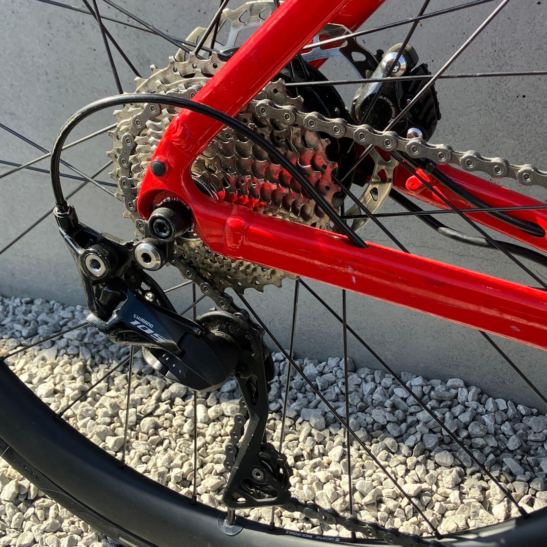 TREK 電動Domane + AL 5 56サイズ カーボンホイールカスタム済