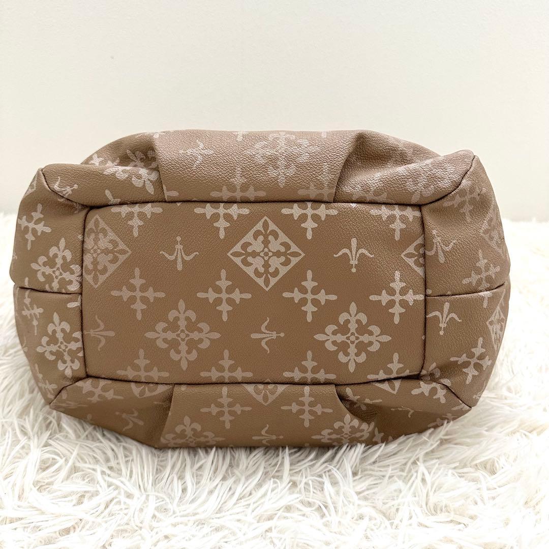 美品✨️ ラシット レイニートートバッグ（ポーチ付き） PVC 防水 ブラウン系