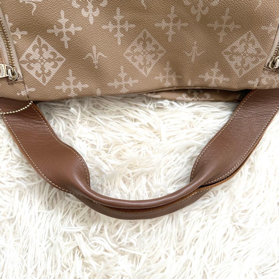 美品✨️ ラシット レイニートートバッグ（ポーチ付き） PVC 防水 ブラウン系