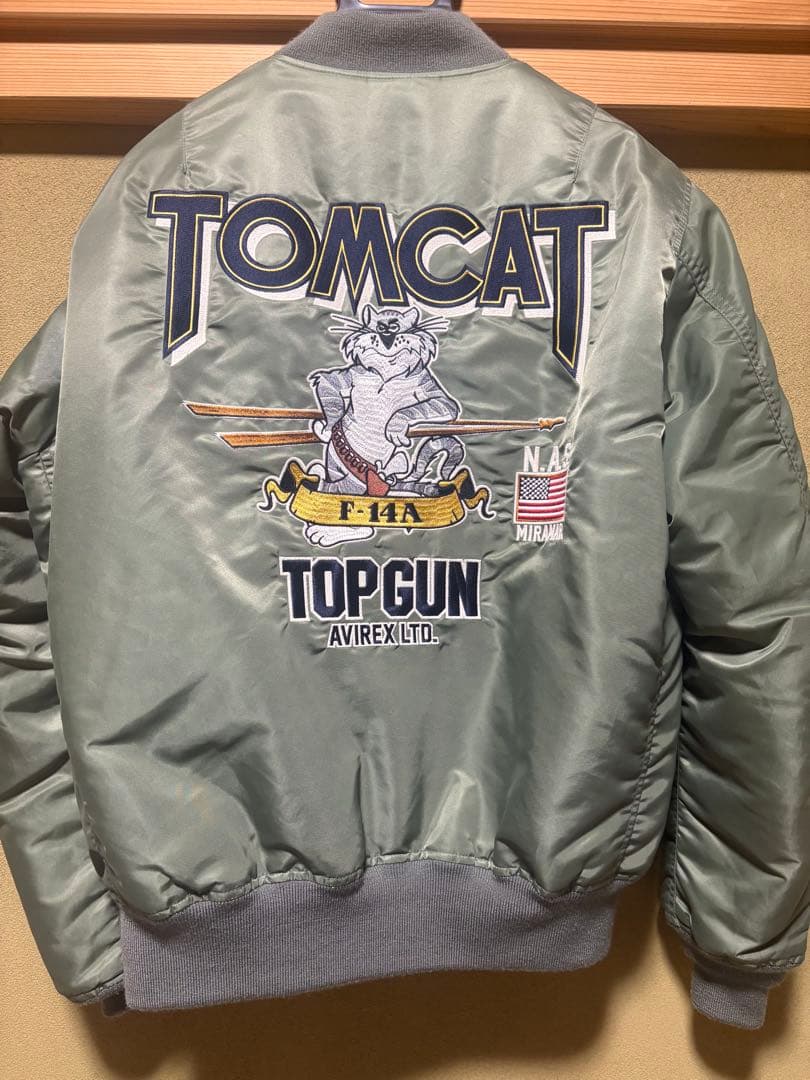 ジャケット・アウター AVIREX MA1 TOMCAT