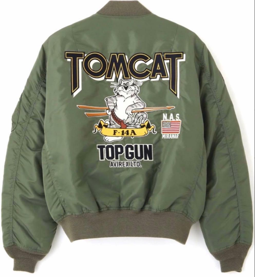 ジャケット・アウター AVIREX MA1 TOMCAT