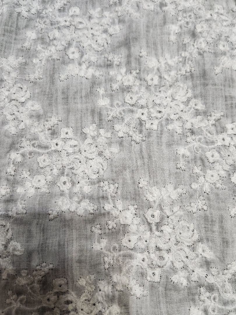 デンマーク製　黒ジャケットとサルエルパンツ セットアップ裏地刺繍　サイズ1と0