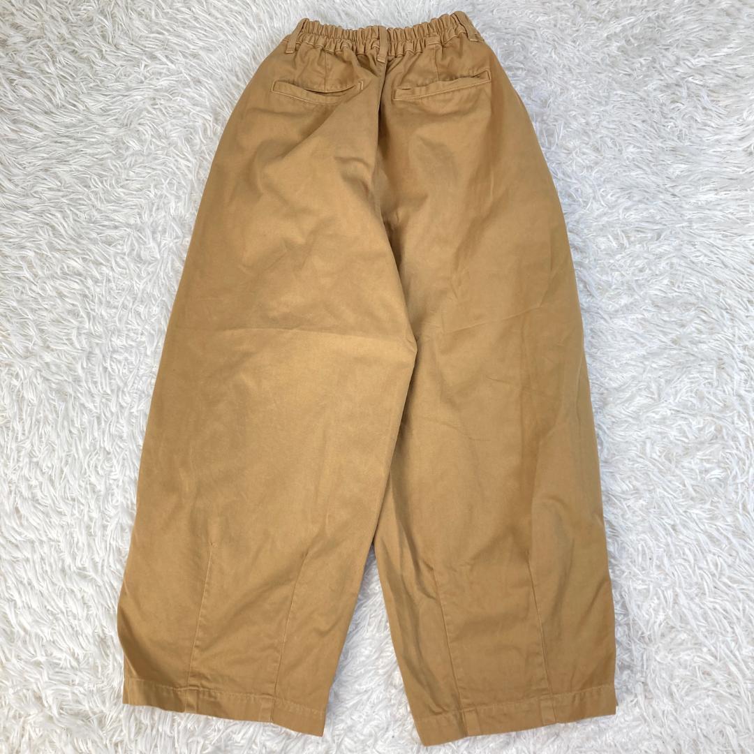 HARVESTY　ハーベスティ　サーカスパンツ　カーキベージュ　サイズ1