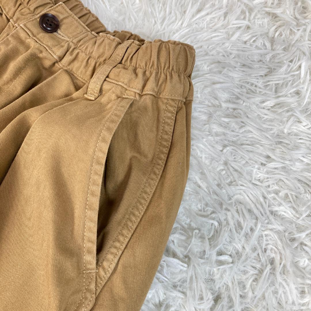 HARVESTY　ハーベスティ　サーカスパンツ　カーキベージュ　サイズ1