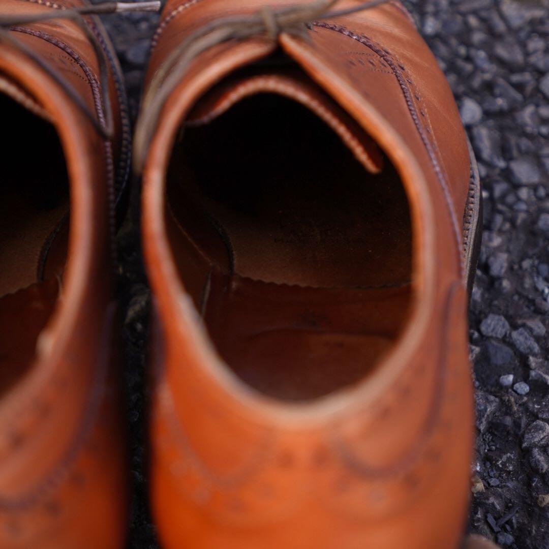 ⭐︎格安出品⭐︎ Alden 911 キャップトゥセミブローグ US8D