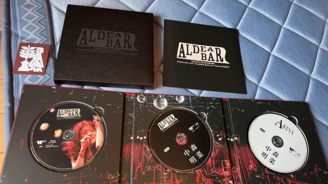 （MC入り）中森明菜 ALDEA BAR Blu- ray＋2CD＆写真集