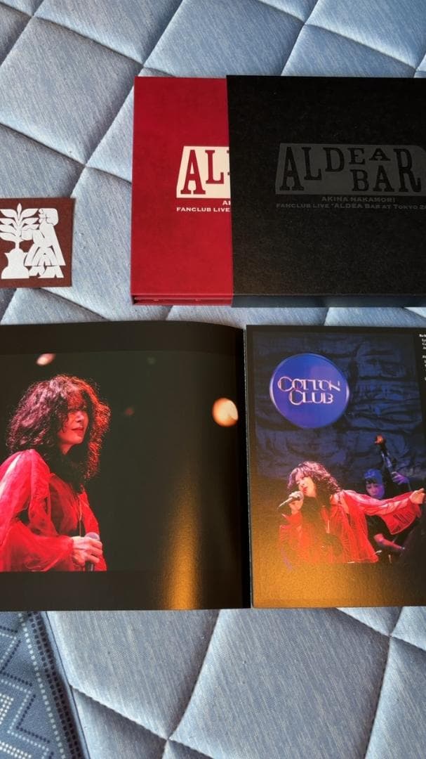 （MC入り）中森明菜 ALDEA BAR Blu- ray＋2CD＆写真集