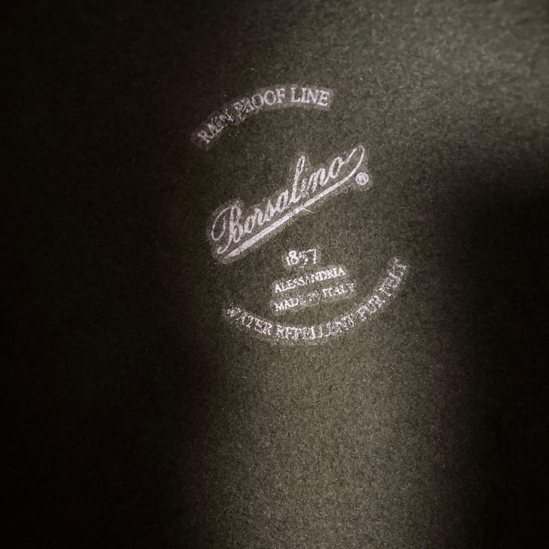 D*O様 Borsalino オリーブグリーン ウールハット サイズ58cm