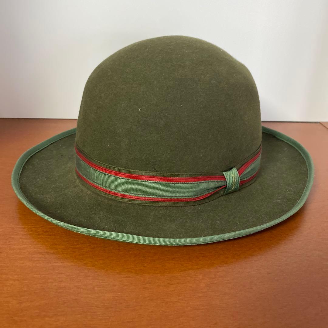 D*O様 Borsalino オリーブグリーン ウールハット サイズ58cm