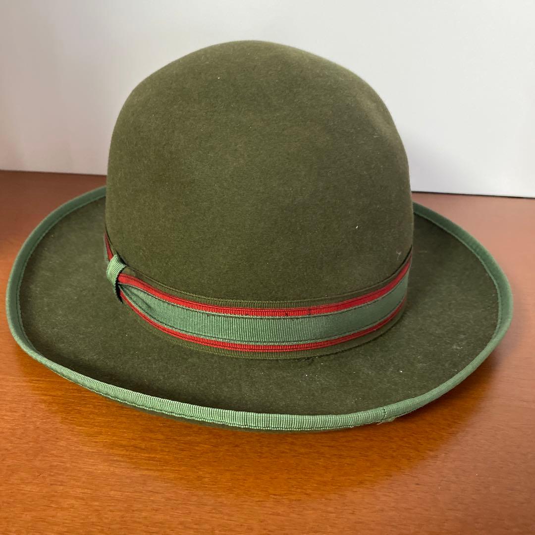 D*O様 Borsalino オリーブグリーン ウールハット サイズ58cm