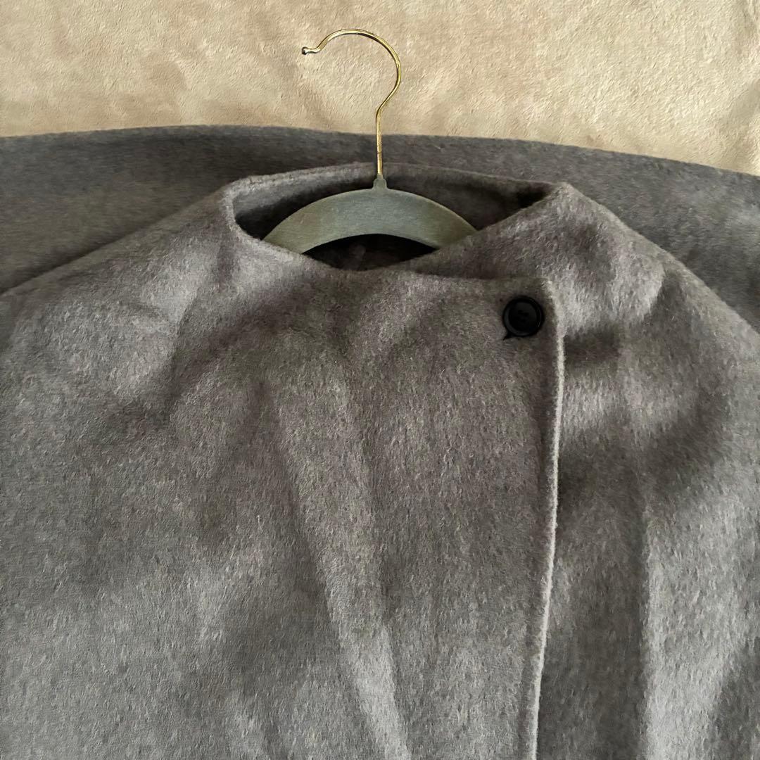 miklos VERMEIL par iena ラムカシミアマントコート