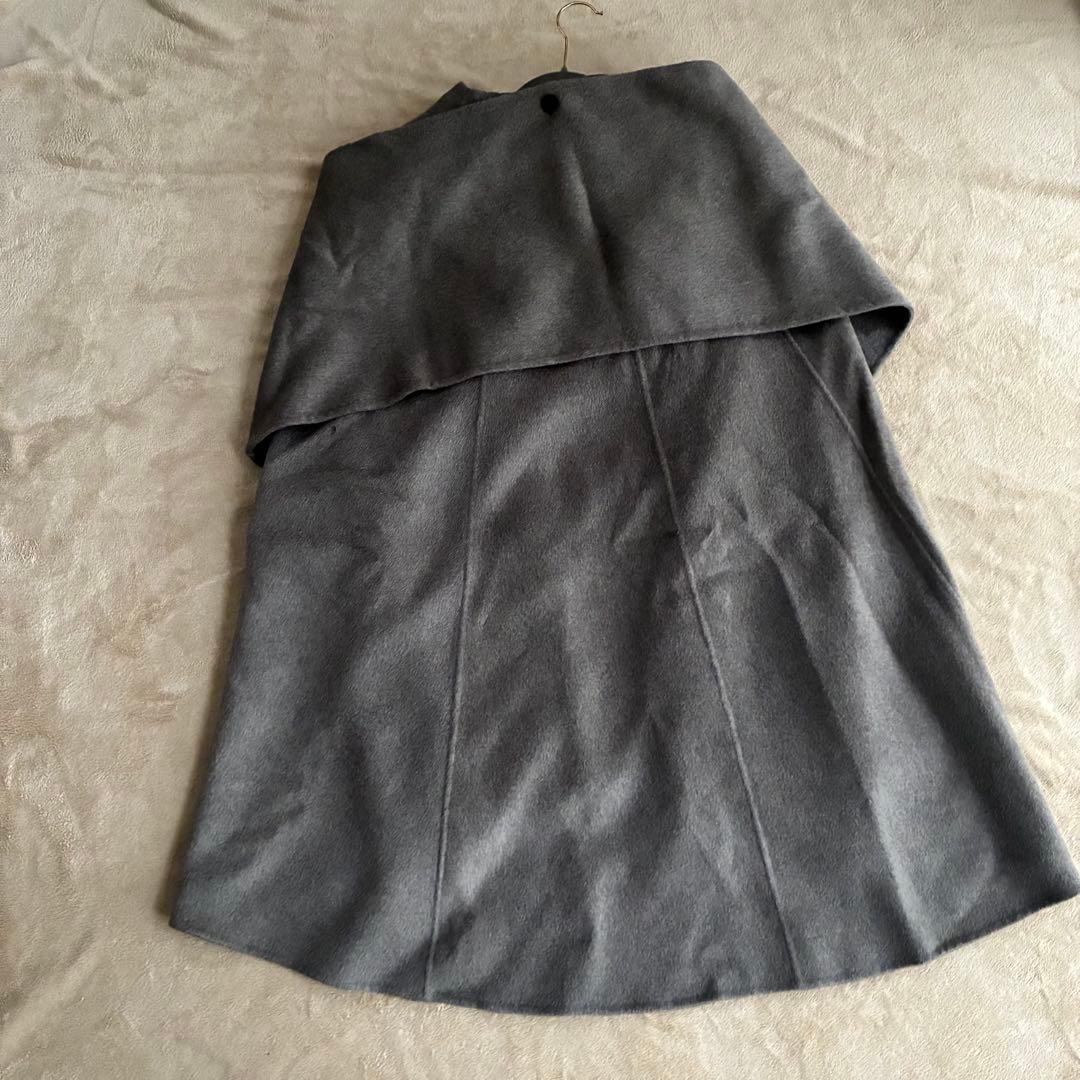 miklos VERMEIL par iena ラムカシミアマントコート