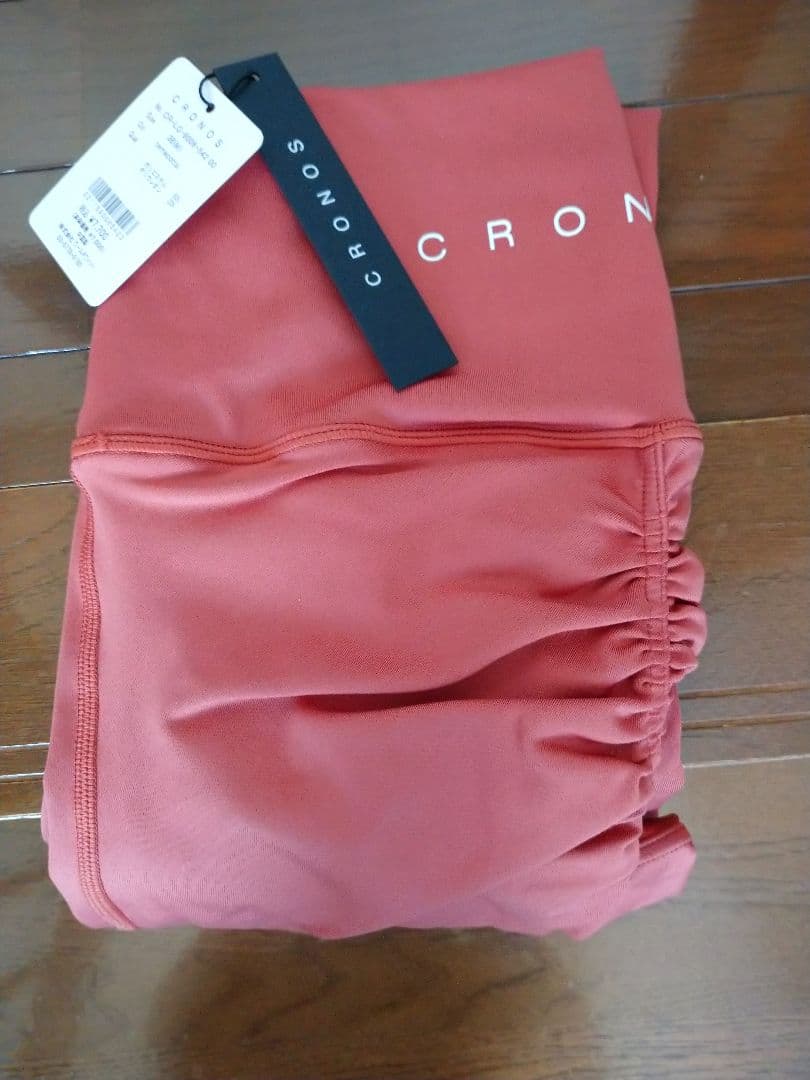 (プロフ必読)sallyクロノス ヒップアップレギンスMテラコッタ色