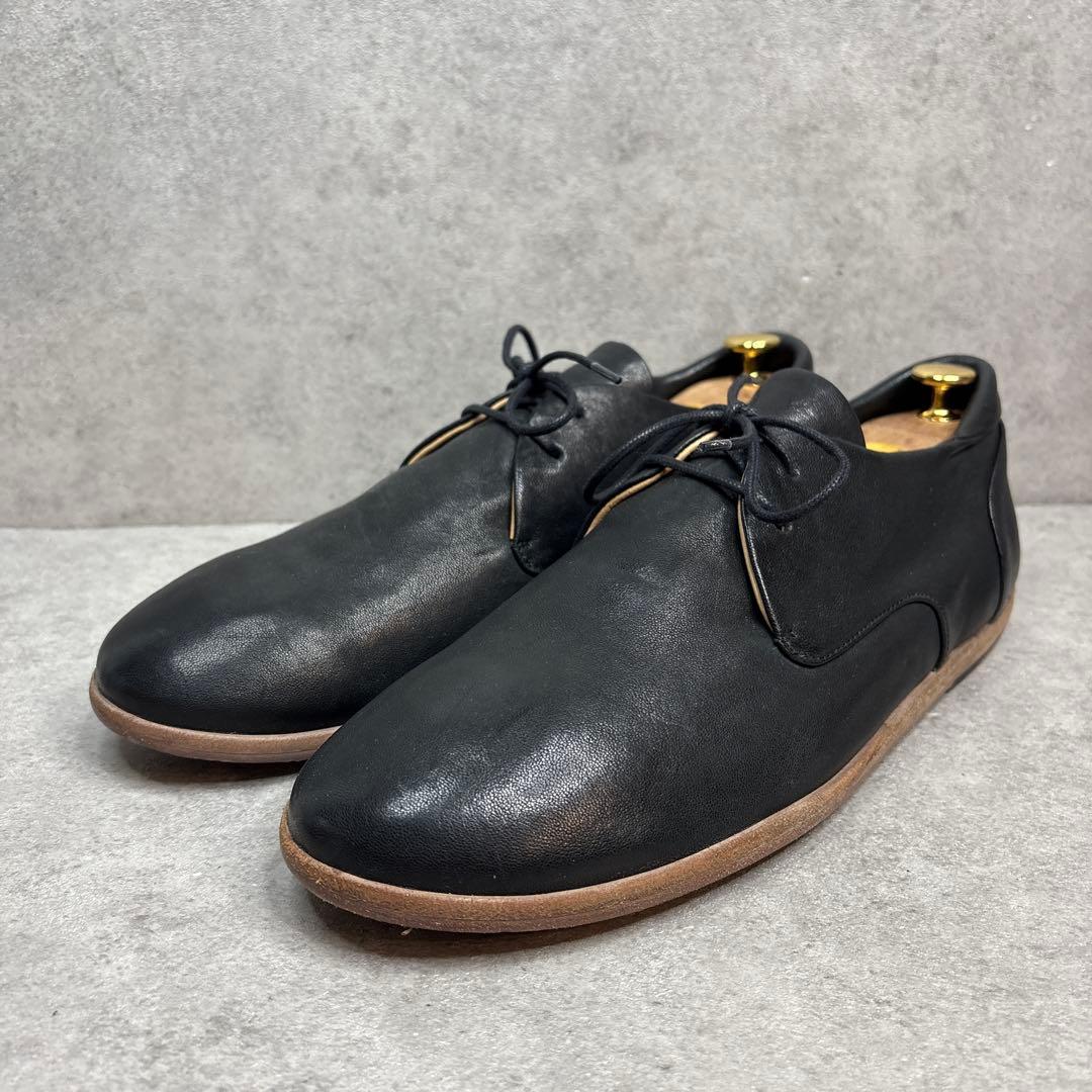 美品！P. Monjo ペップモンジョ　プレーントゥ　レースアップレザーシューズ
