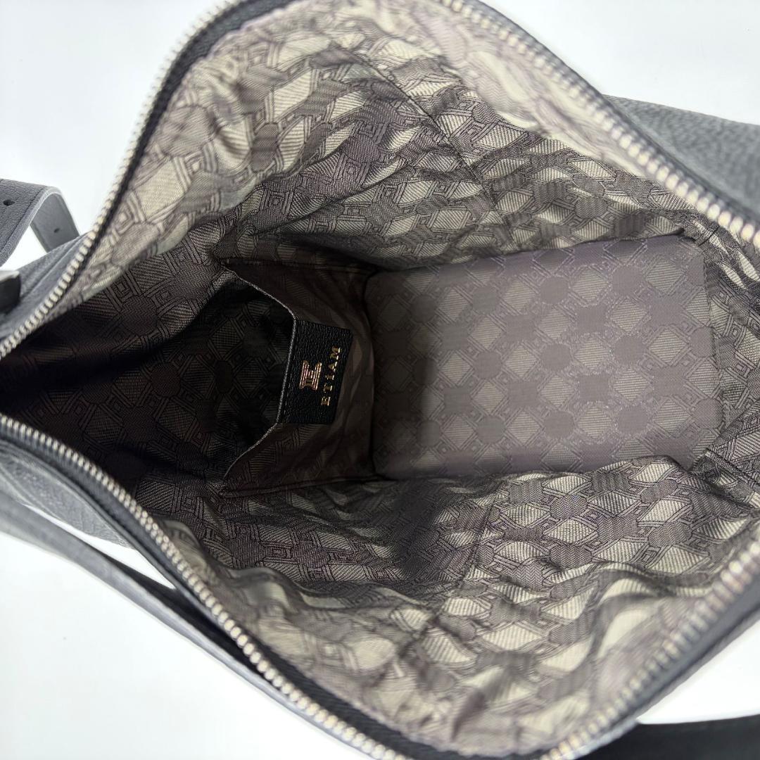 17560✨ETiAM レザー ワンショルダーバッグ ブラック 2way 肩掛け