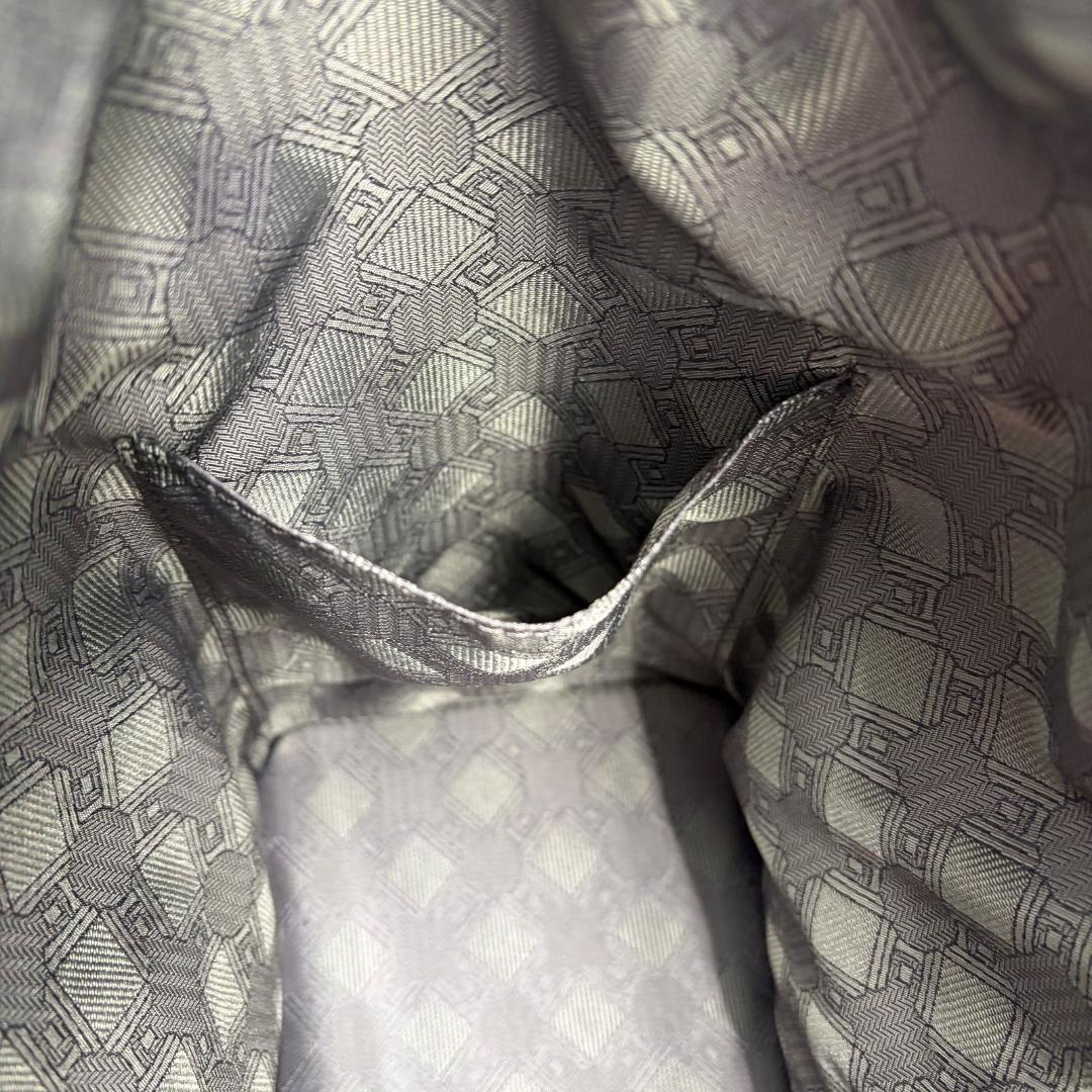 17560✨ETiAM レザー ワンショルダーバッグ ブラック 2way 肩掛け