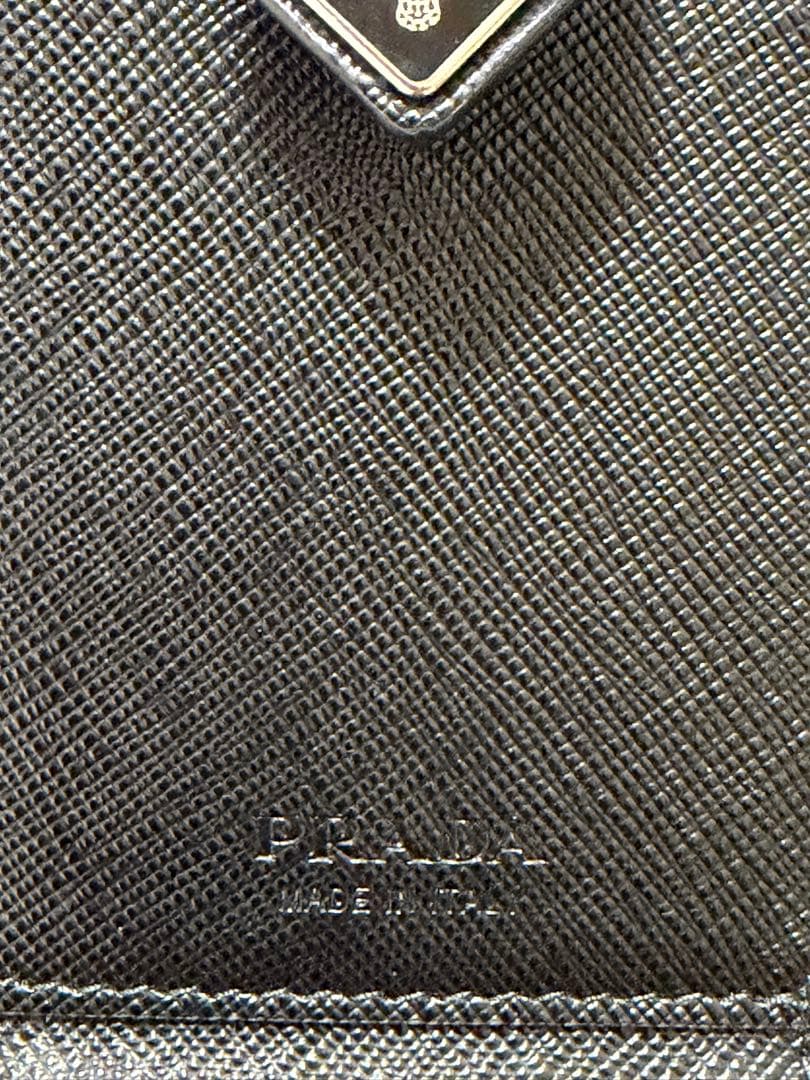 希少❣️PRADA プラダ iPhone15promax レザーケース ブラック