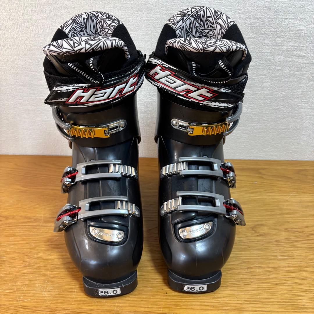 メンズ　ショートスキー　ファンスキーセット　Hart 26ｃｍ　ブーツ付