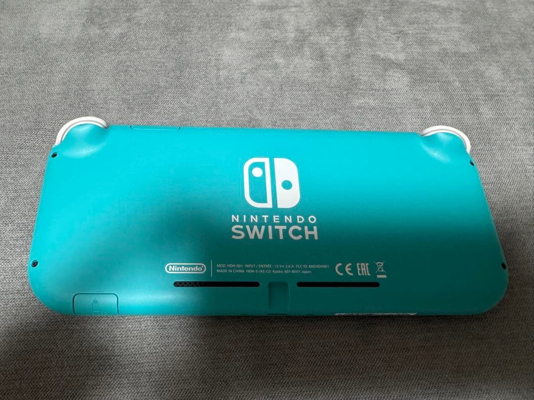 Nintendo Switch Lite ターコイズ 本体 SDカード付き