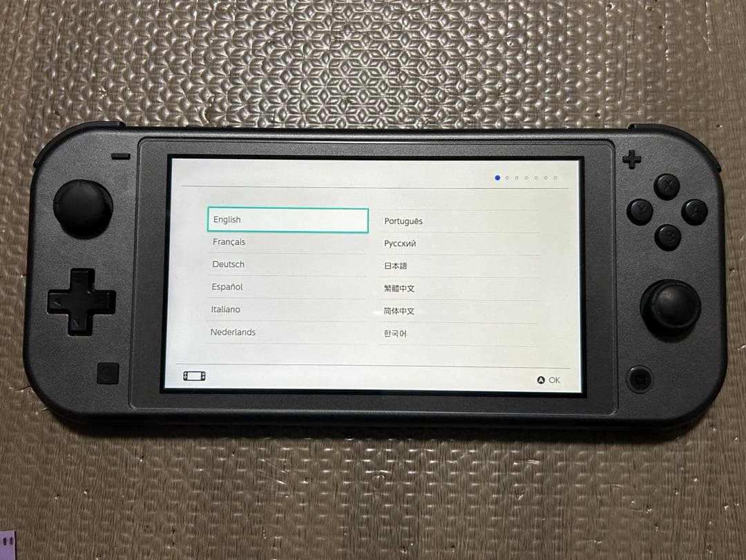ソ*中様 不具合無し☆Nintendo Switch Lite ディアルガ　パル