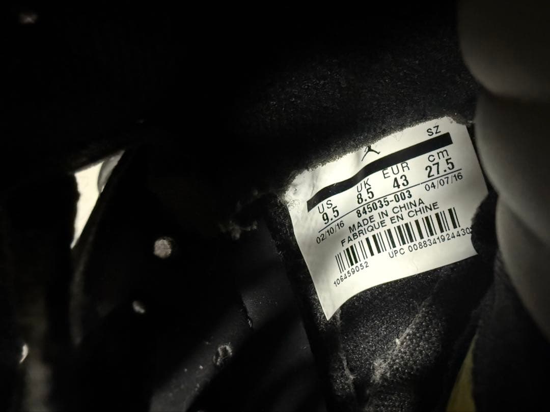 NIKE Air Jordan 5 ブラック/ゴールド